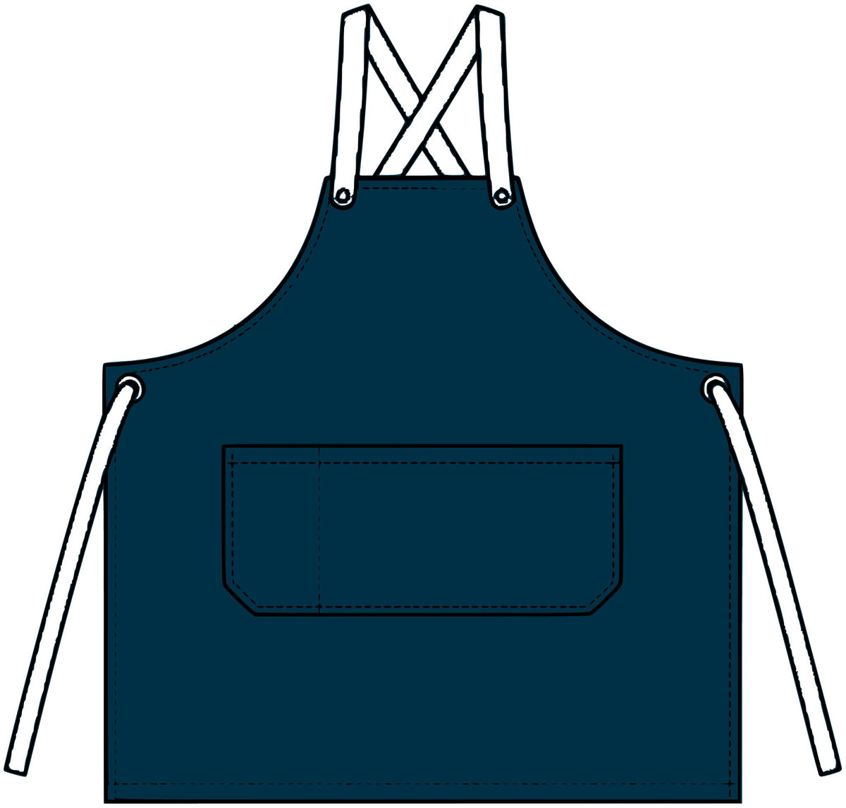 Denim Apron